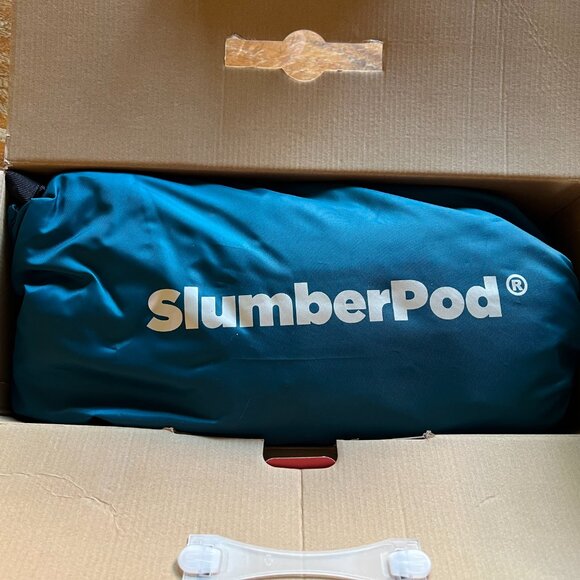 Teal SlumberPod Privacy Blackout Canopy Travel Sleep Space - Picture 9 of 10